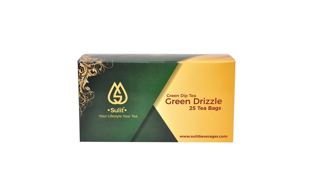 Sulit Green Dip Tea Green Drizzle   Pack  25 pcs